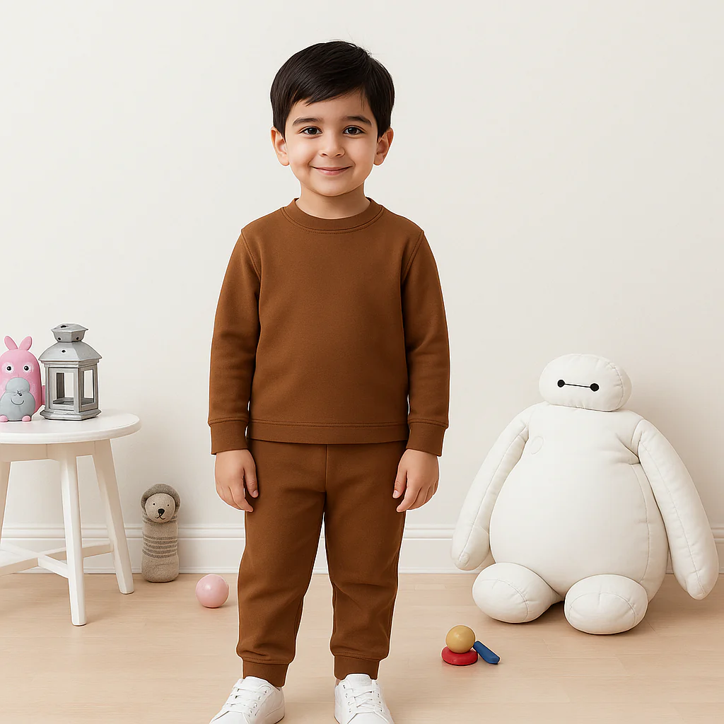 Kids Rib Innerwear Brown Sw - Sunshine - Image 2
