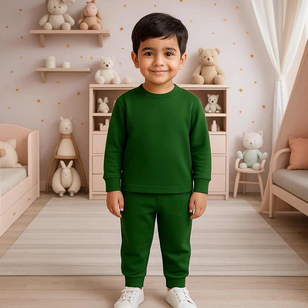 Kids Rib Innerwear Forest Green Sw - Sunshine - Image 2