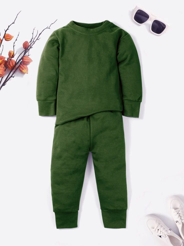 Kids Rib Innerwear Forest Green Sw - Sunshine - Image 4