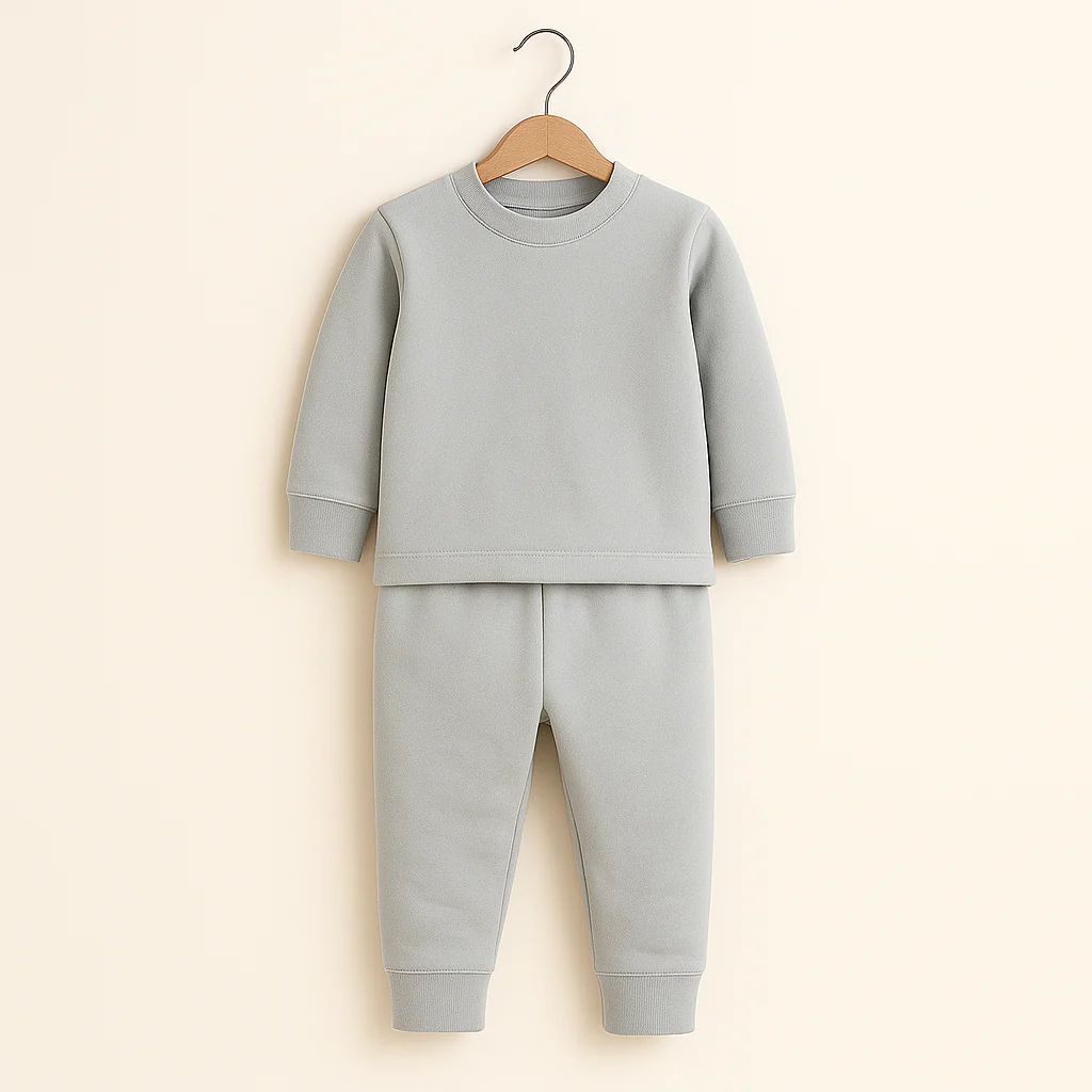 Kids Rib Innerwear Grey Sw - Sunshine