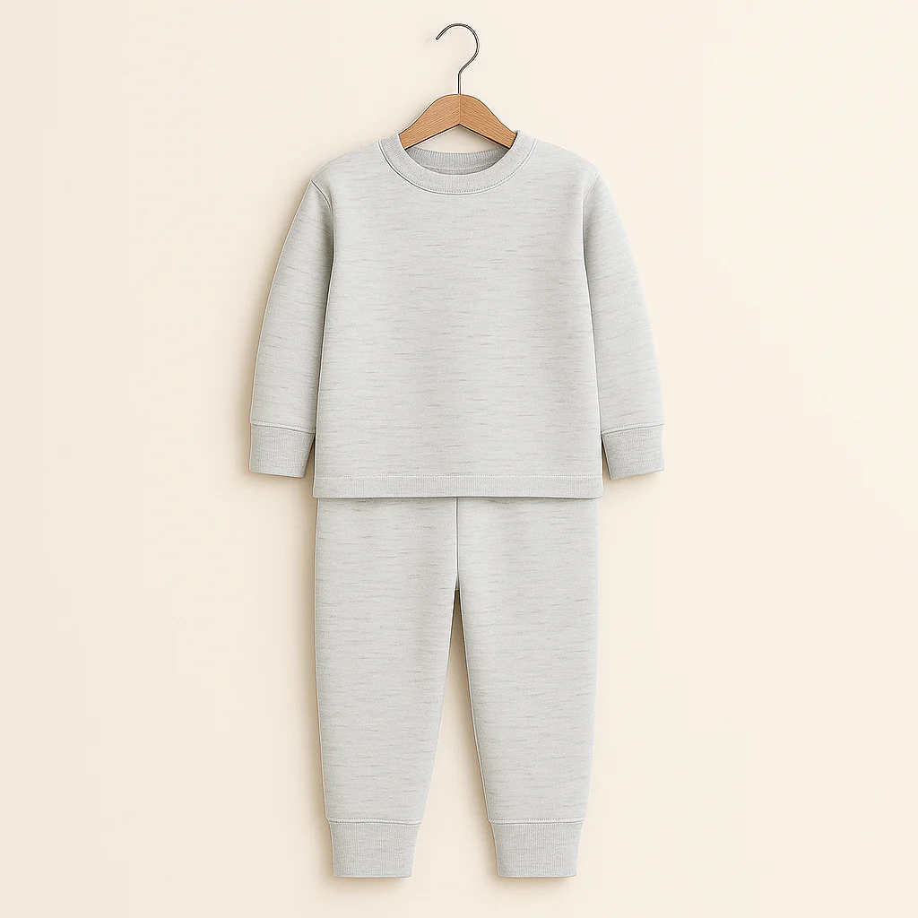 Kids Rib Innerwear Grey Sw - Sunshine