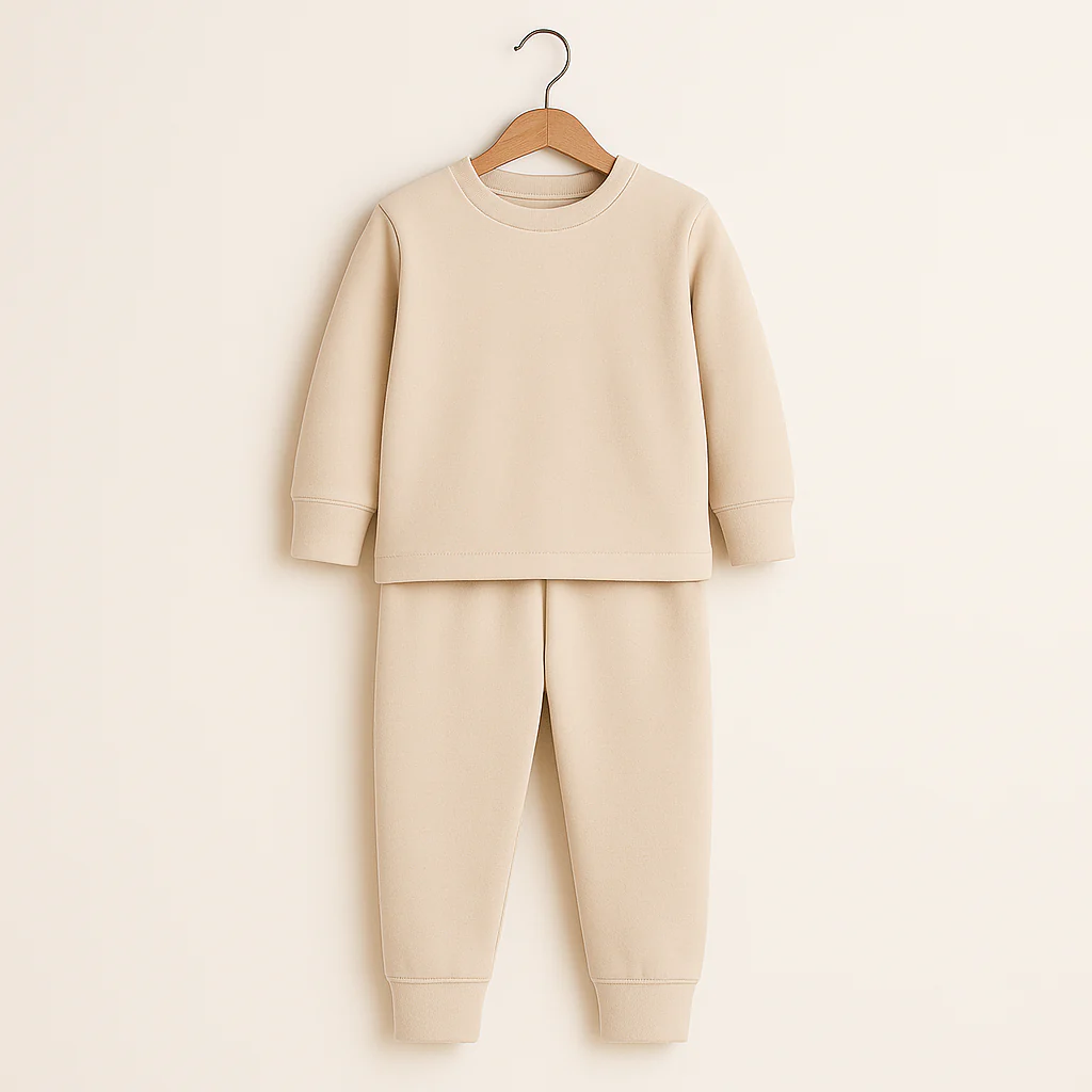 Kids Rib Innerwear Light Beige - Sunshine