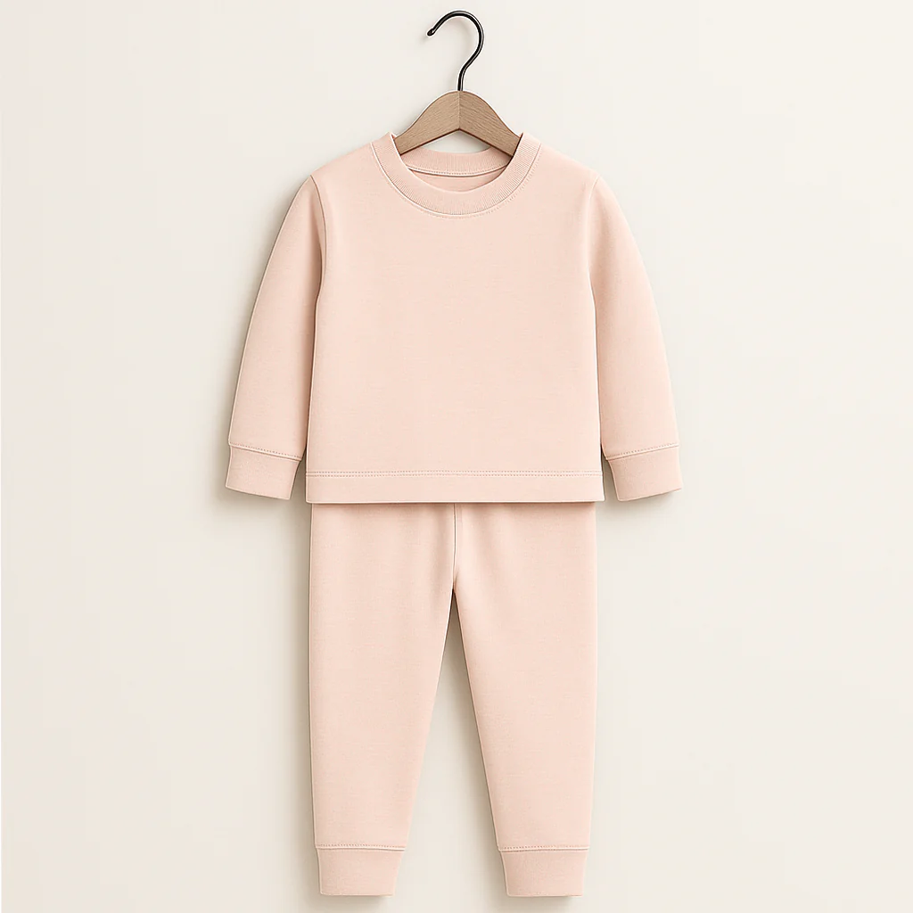 Kids Rib Innerwear Light Peach Sw - Sunshine