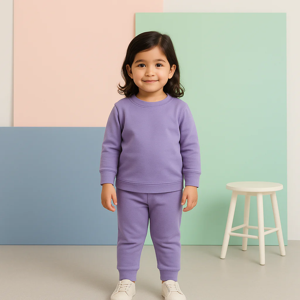 Kids Rib Innerwear Light Purple Sw - Sunshine - Image 2