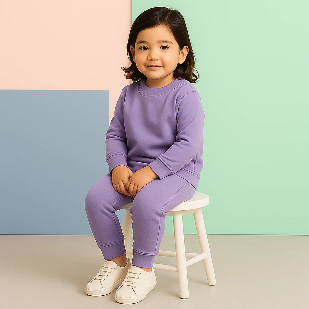 Kids Rib Innerwear Light Purple Sw - Sunshine - Image 3