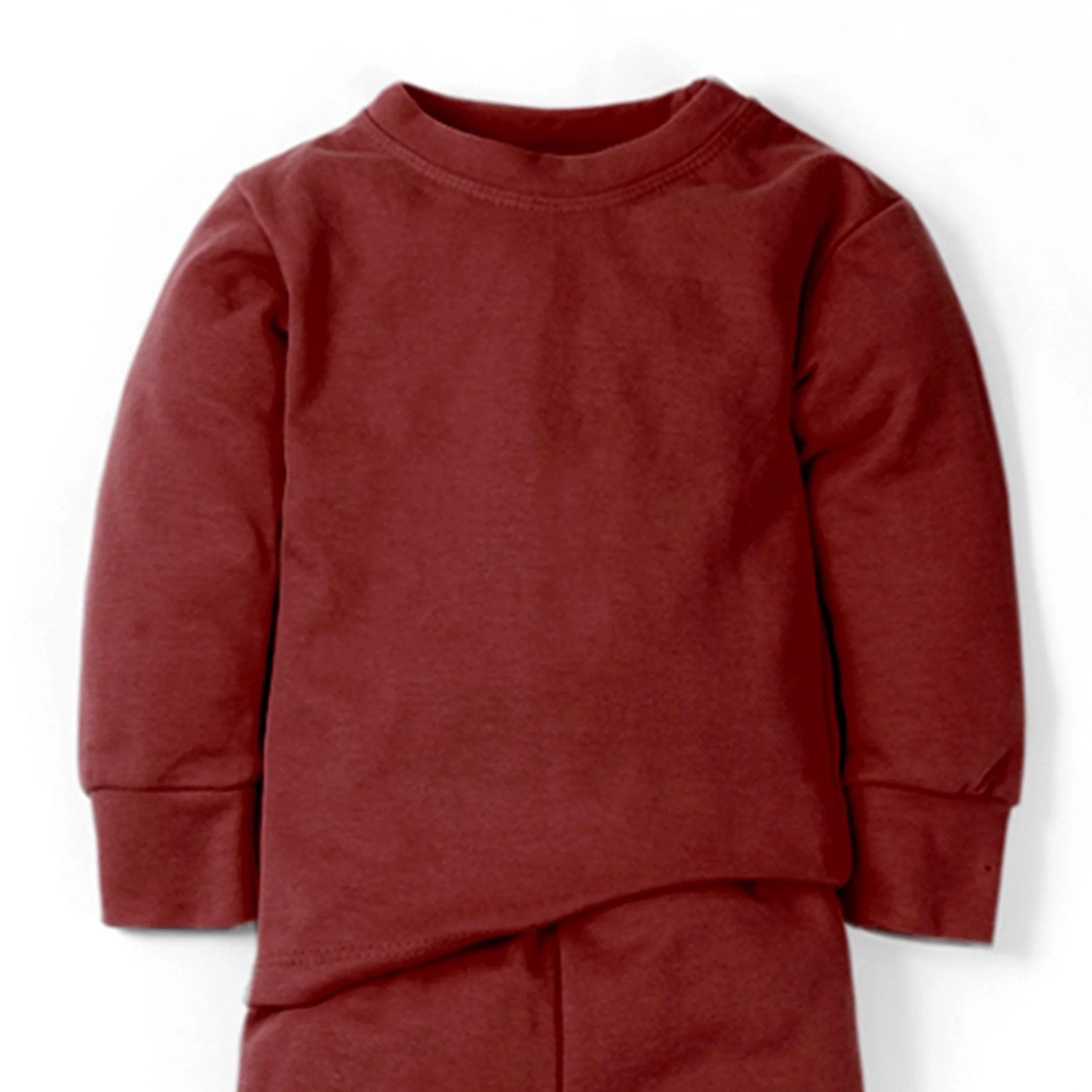 Kids Rib Innerwear Maroon Sw - Sunshine - Image 5