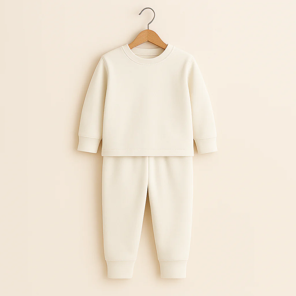 Kids Rib Innerwear Off White Sw - Sunshine