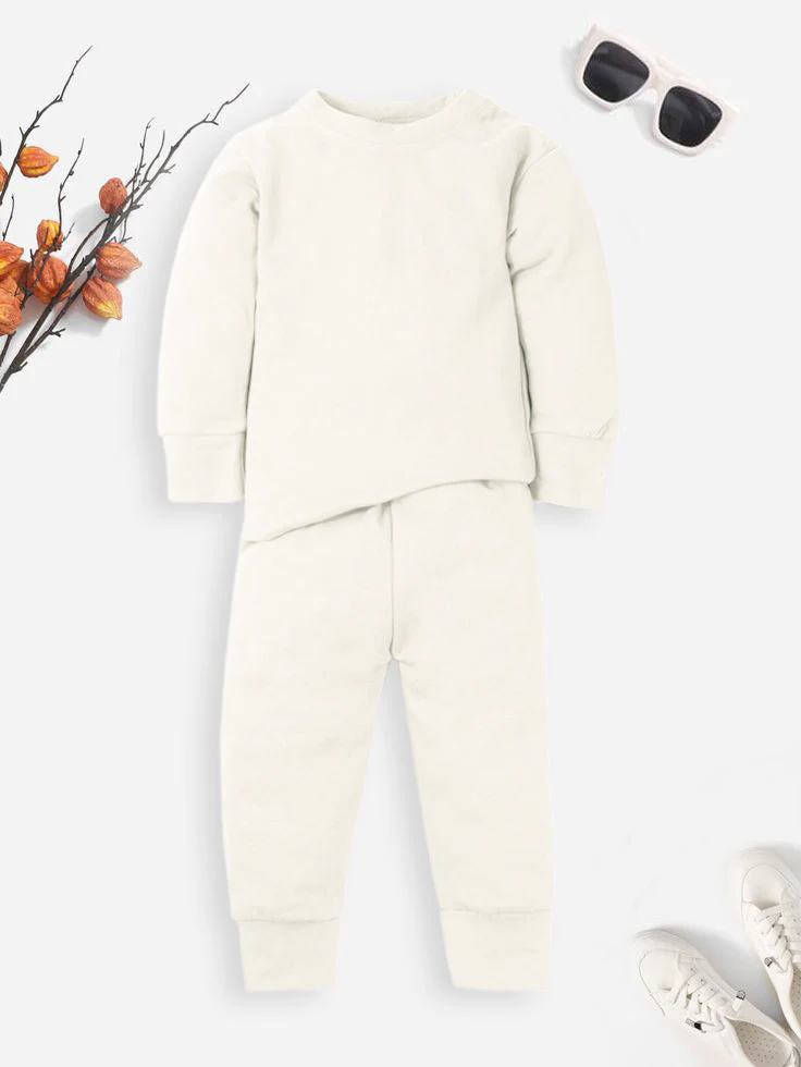 Kids Rib Innerwear Off White Sw - Sunshine - Image 5