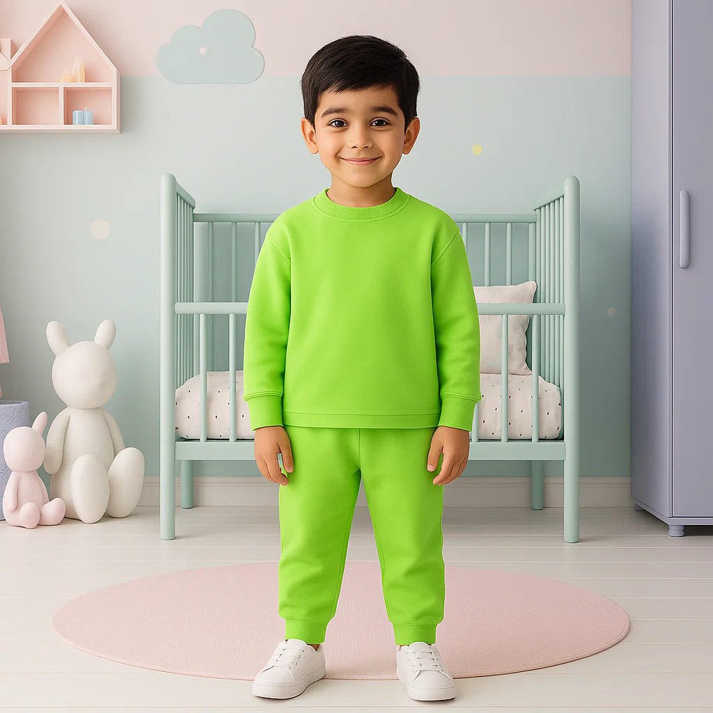 Kids Rib Innerwear Parrot Green Sw - Sunshine - Image 2