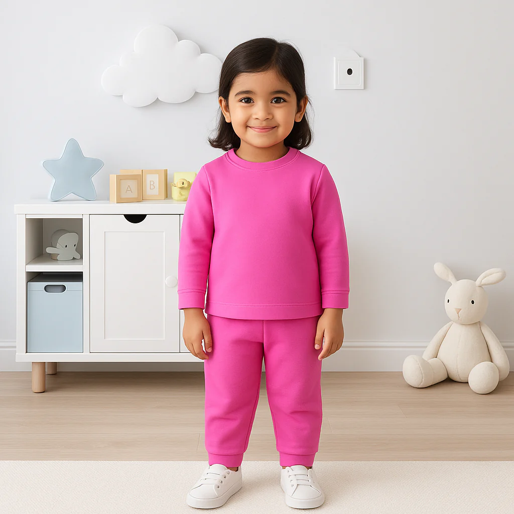 Kids Rib Innerwear Pink Sw - Sunshine - Image 2