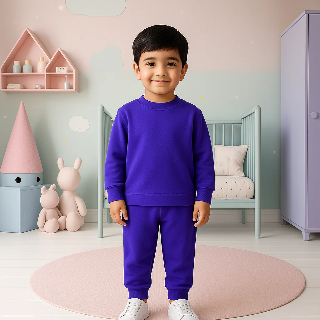 Kids Rib Innerwear Purple Sw - Sunshine - Image 2
