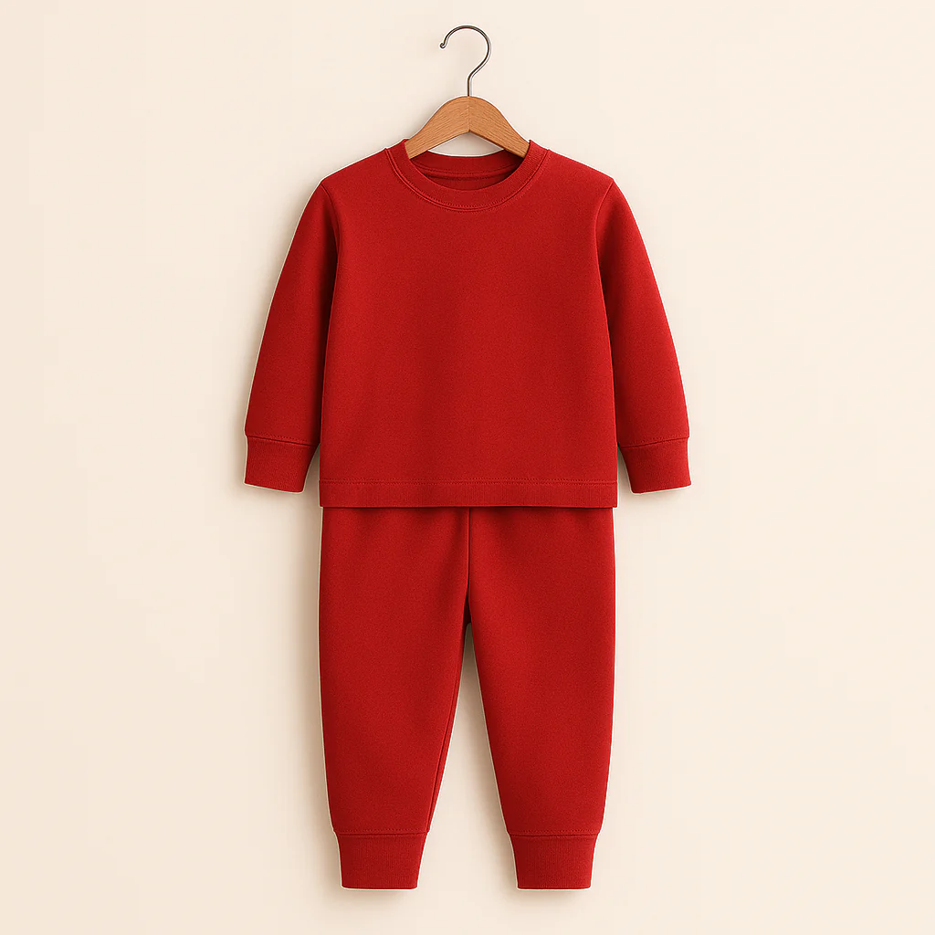 Kids Rib Innerwear Red Sw - Sunshine
