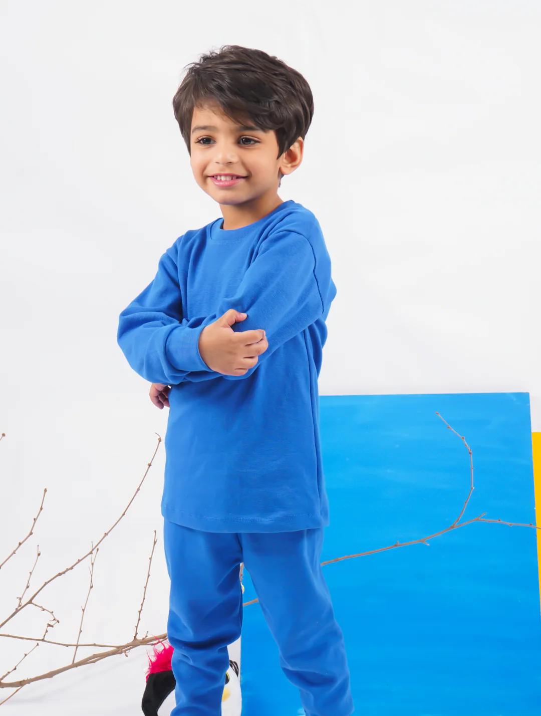 Kids Rib Innerwear Royal Blue Sw - Sunshine - Image 9