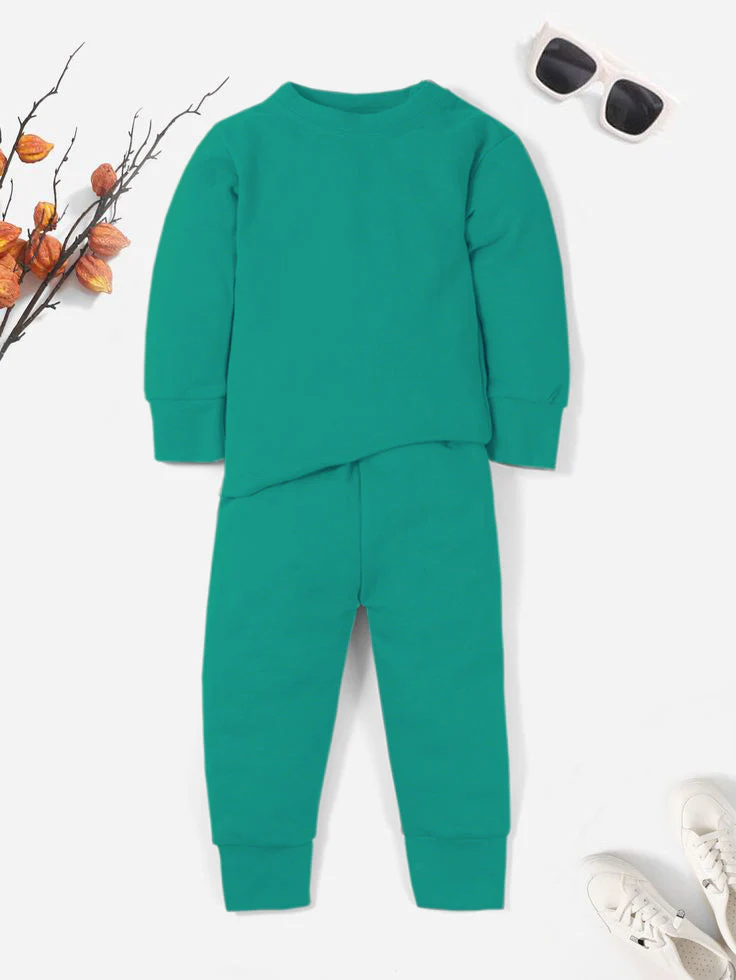 Kids Rib Innerwear Sea Green Sw - Sunshine - Image 4
