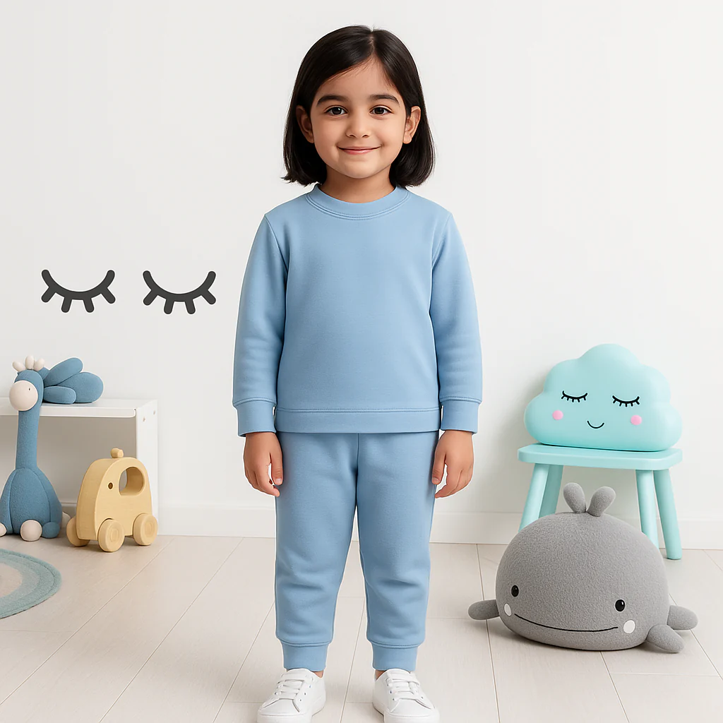 Kids Rib Innerwear Sky Blue Sw - Sunshine - Image 2