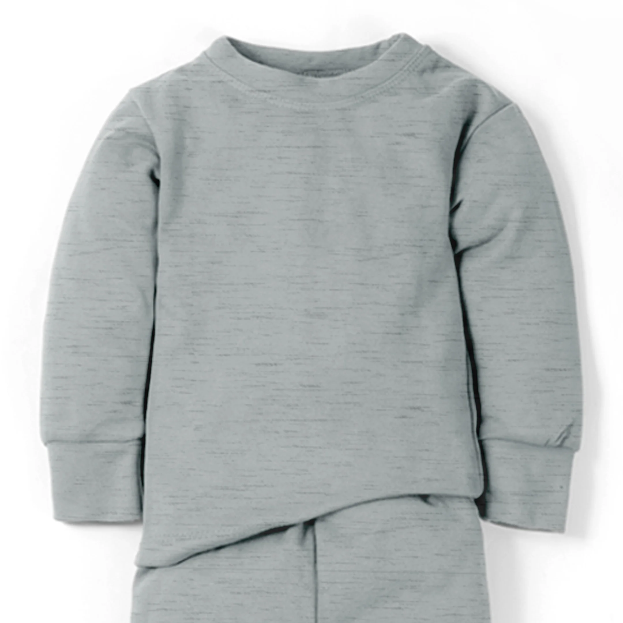 Kids Rib Innerwear Textured Dark Grey Sw - Sunshine - Image 5