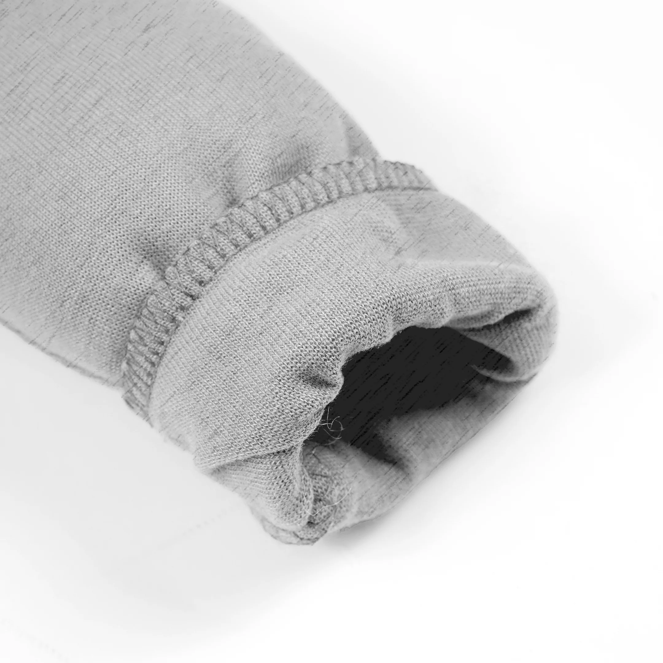 Kids Rib Innerwear Textured Dark Grey Sw - Sunshine - Image 6