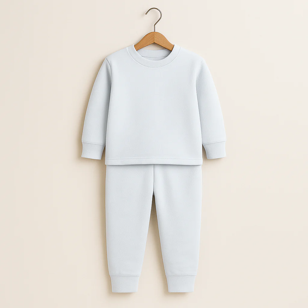 Kids Rib Innerwear White Lp - Sunshine