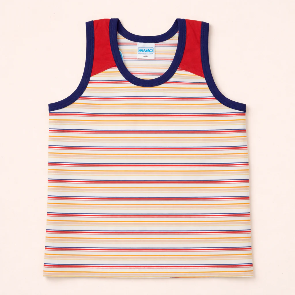 Kids Sando Stripes Blue - Sunshine