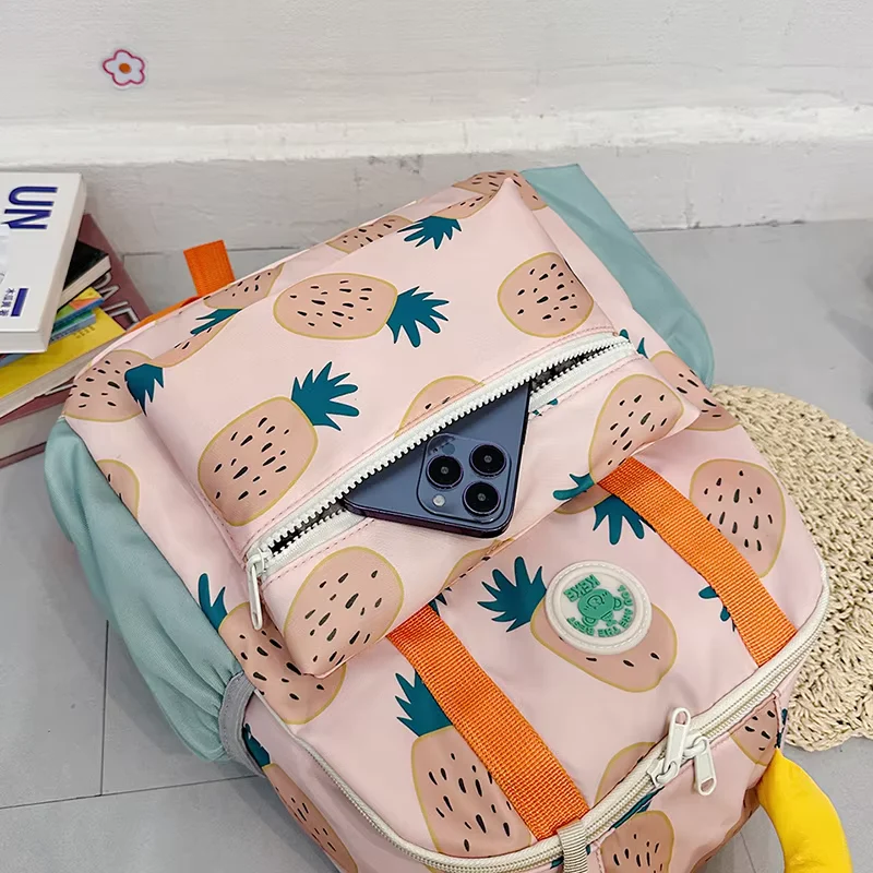 Kids School Bag Apple Pink - Topse - Image 7