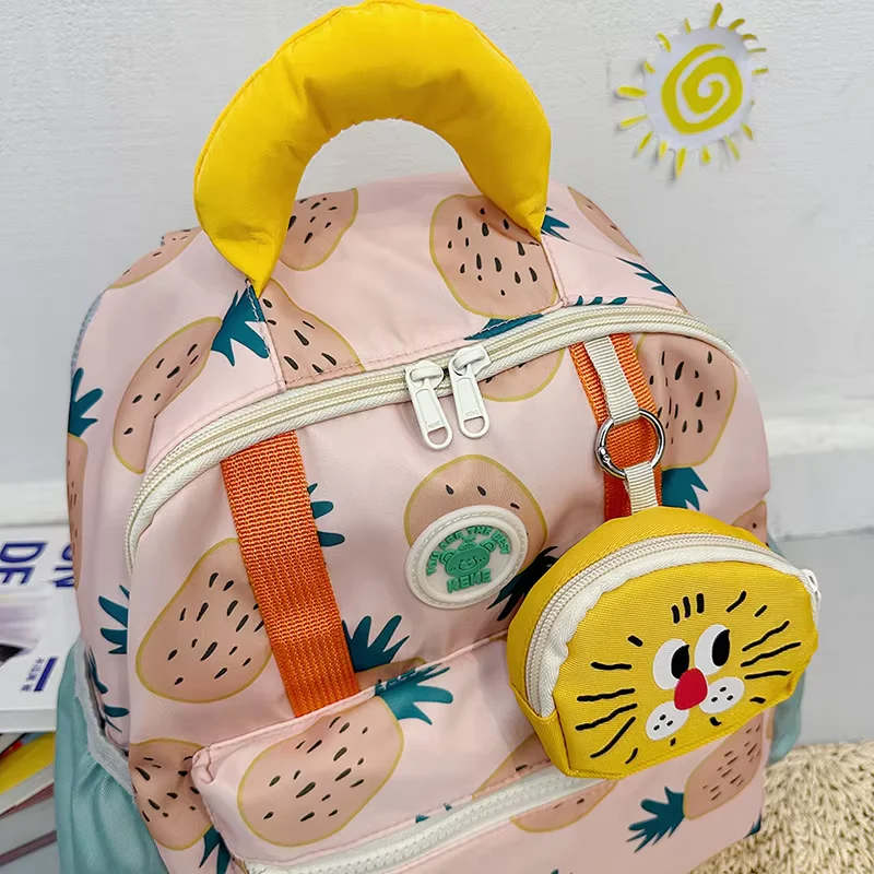 Kids School Bag Bag Avocado Green - Topse - Image 6