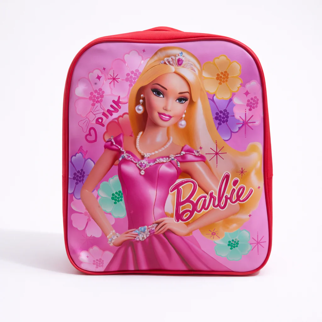 Kids School Bag Barbie Red - Topse