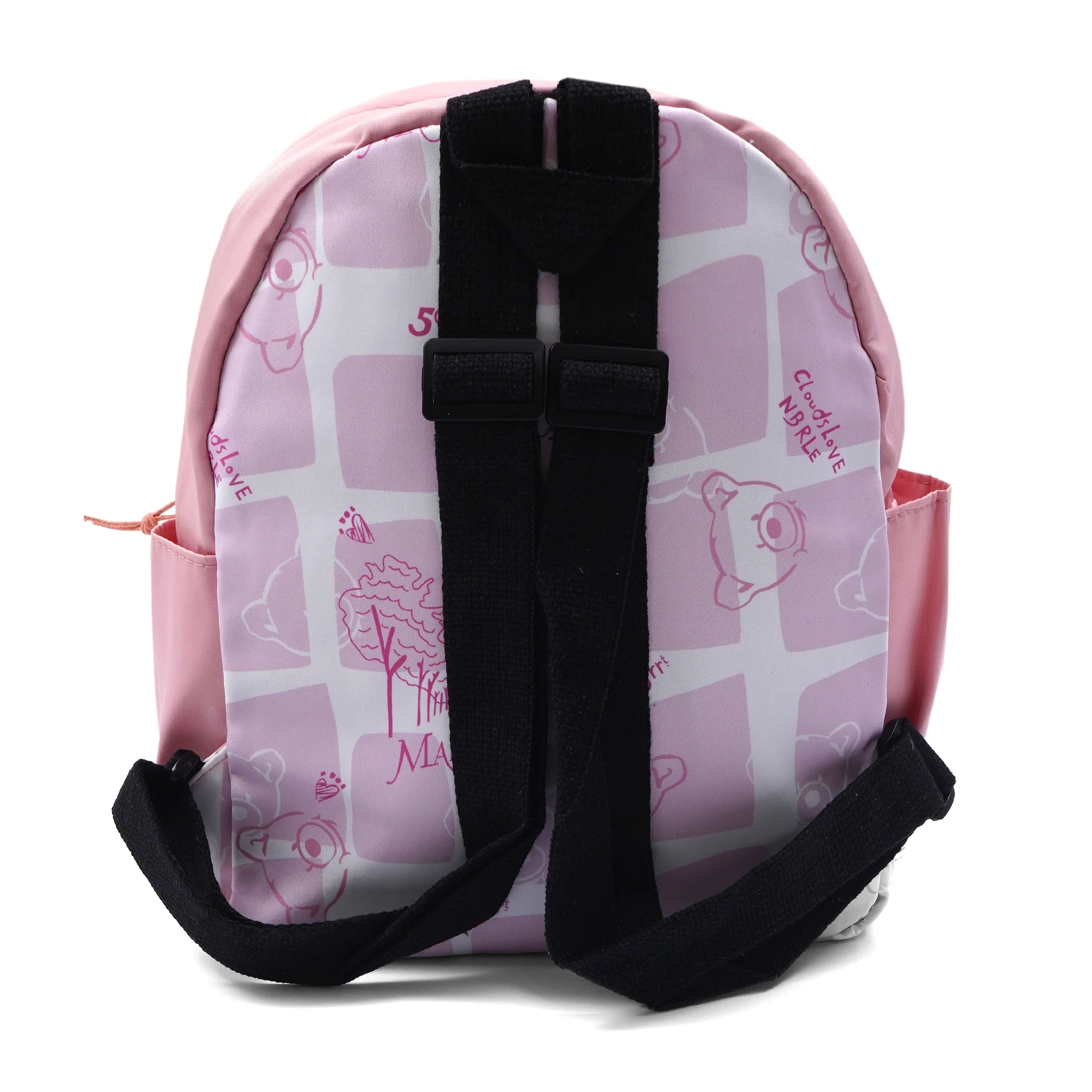 Kids School Bag Bear Peach - Sunshine - Image 4