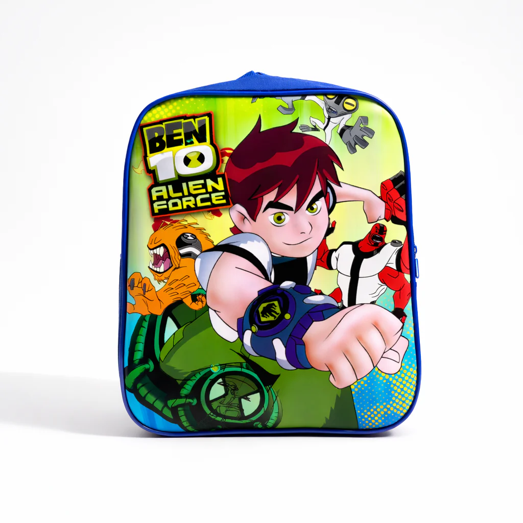 Kids School Bag Ben 10 Blue - Topse