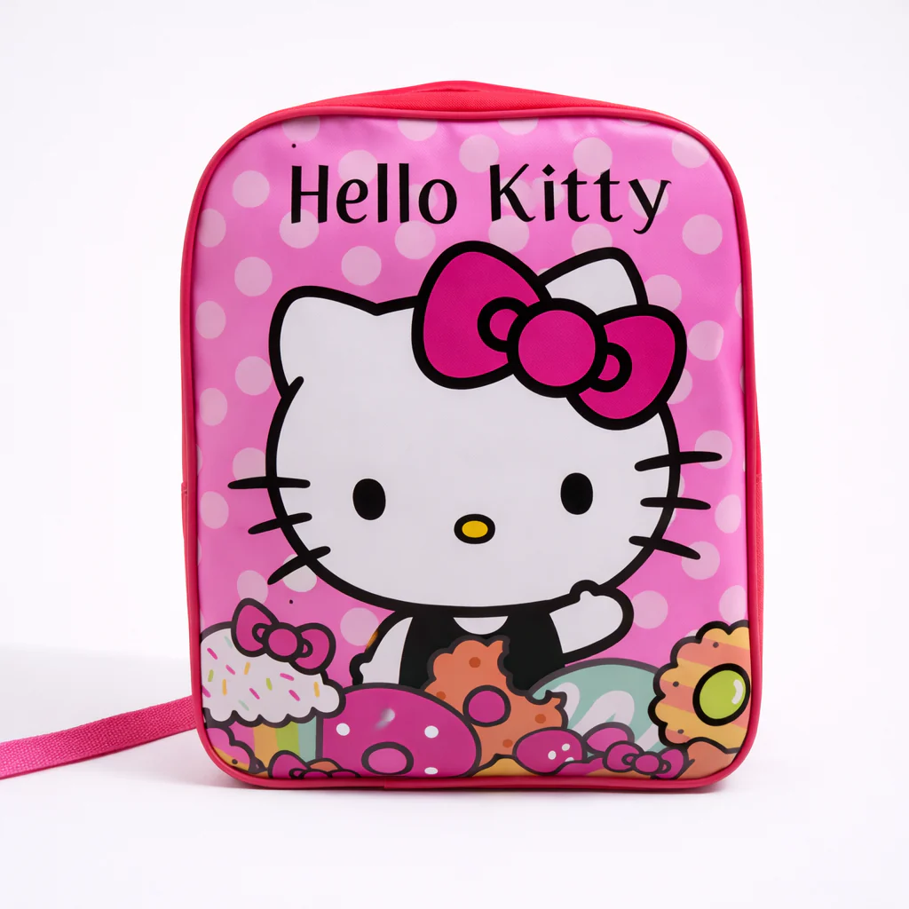 Kids School Bag Hello Kitty Red - Topse