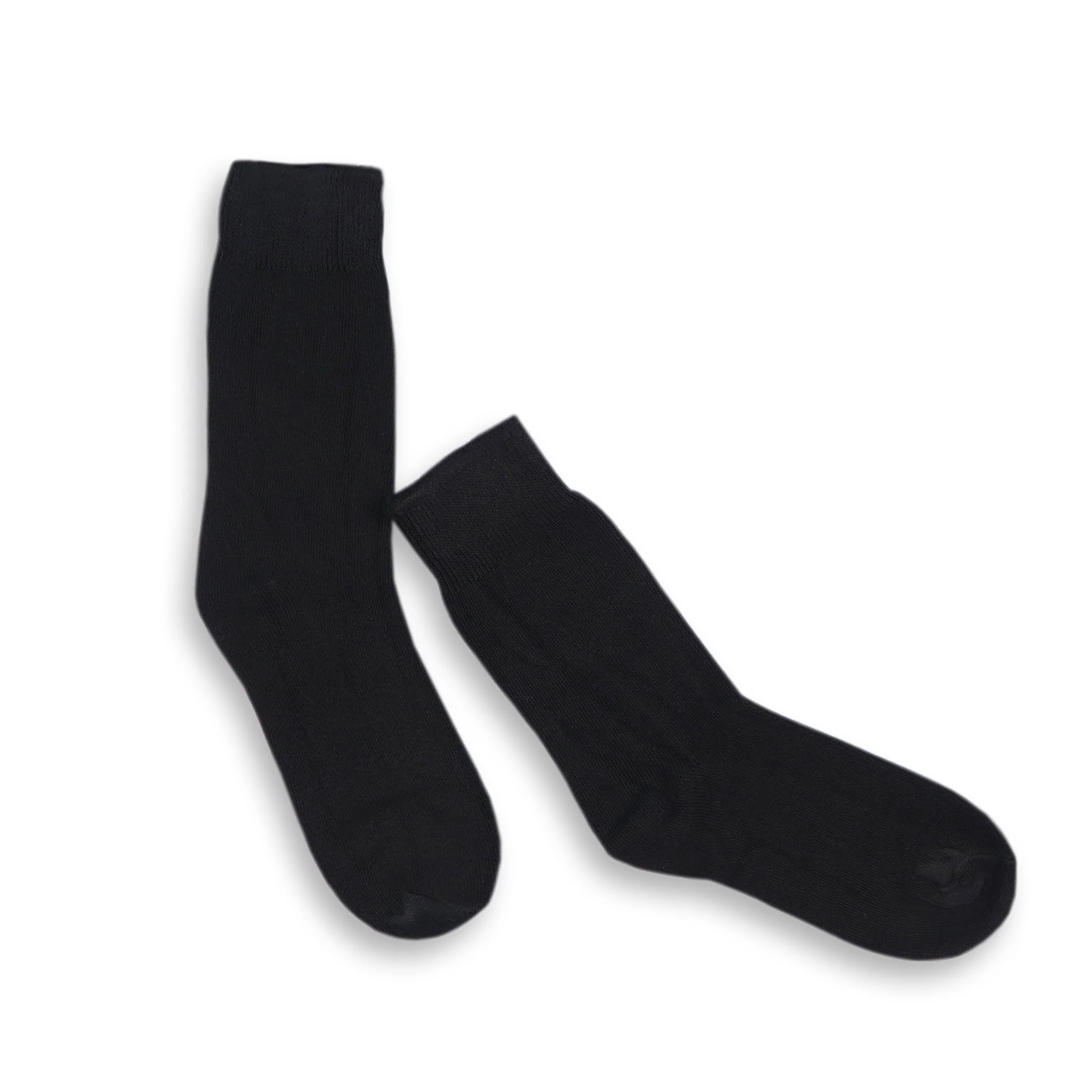 Kids School Long Socks Black - Sunshine