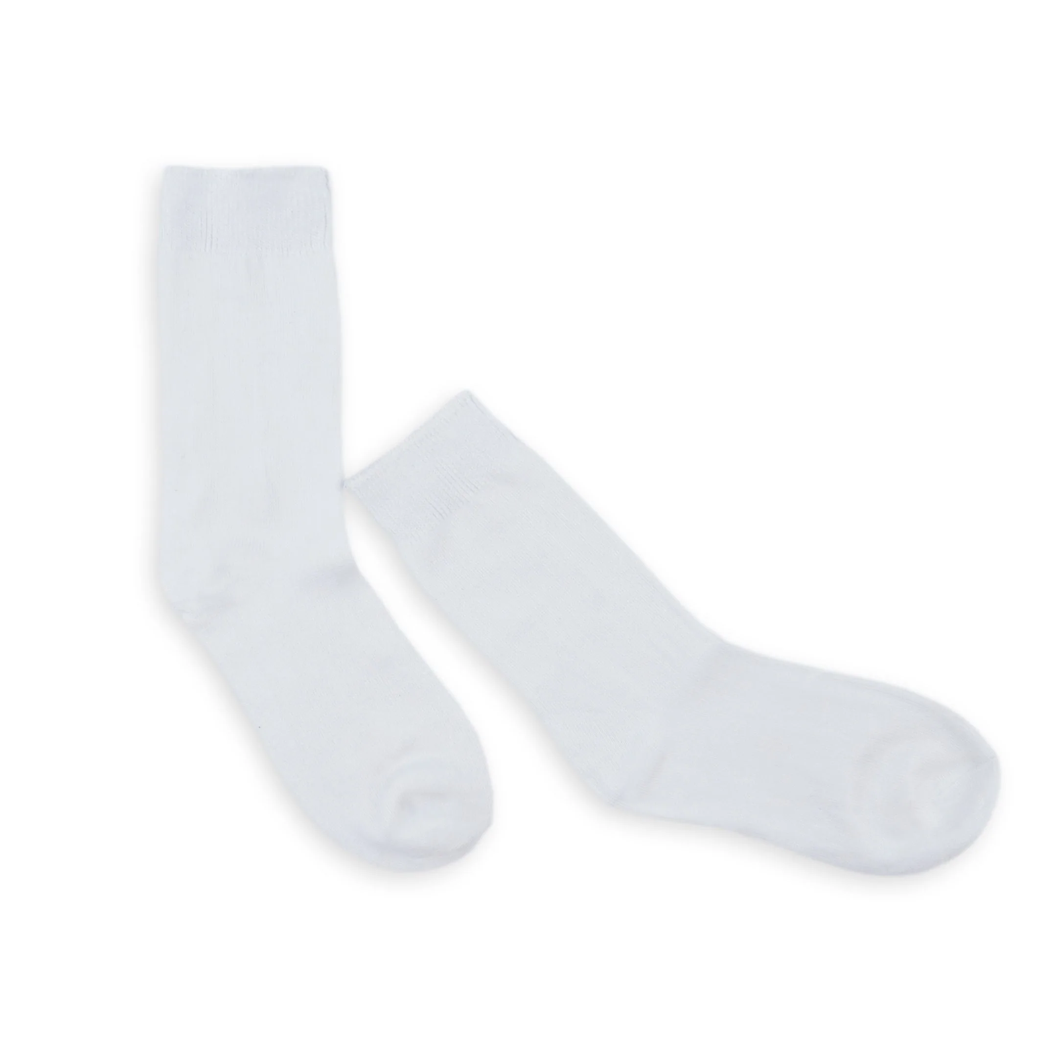 Kids School Long Socks White - Sunshine - Image 2