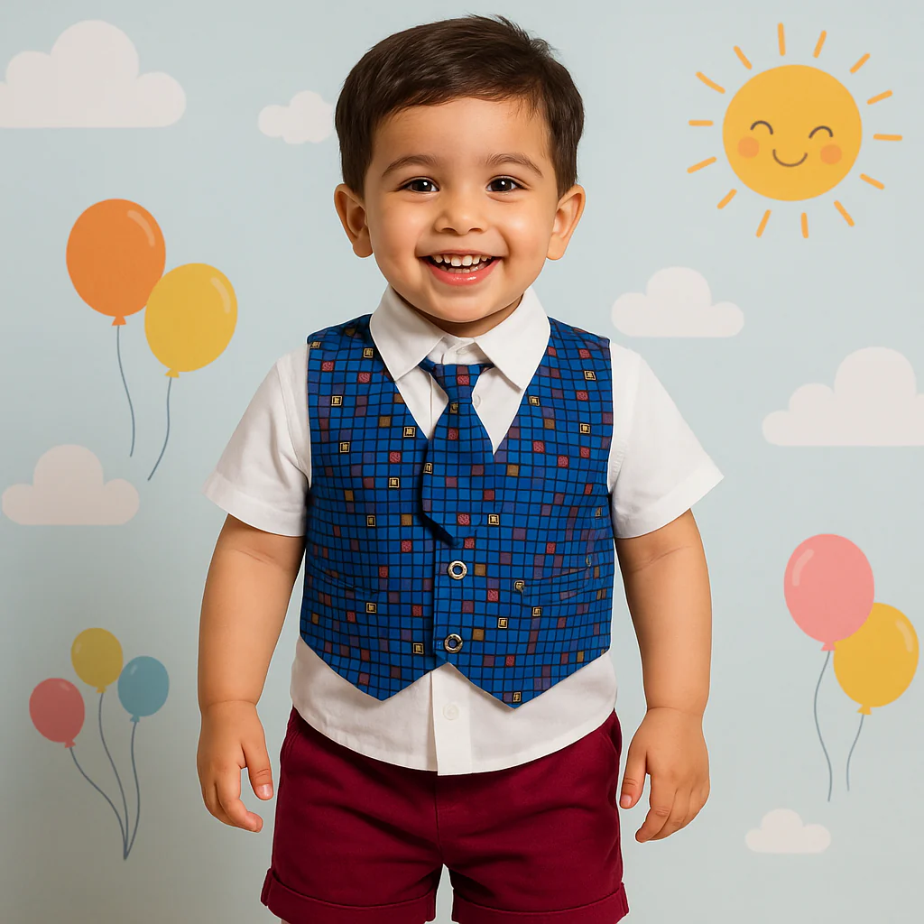 Kids Shirt & Short Set Dark Sea Green - Sunshine - Image 6