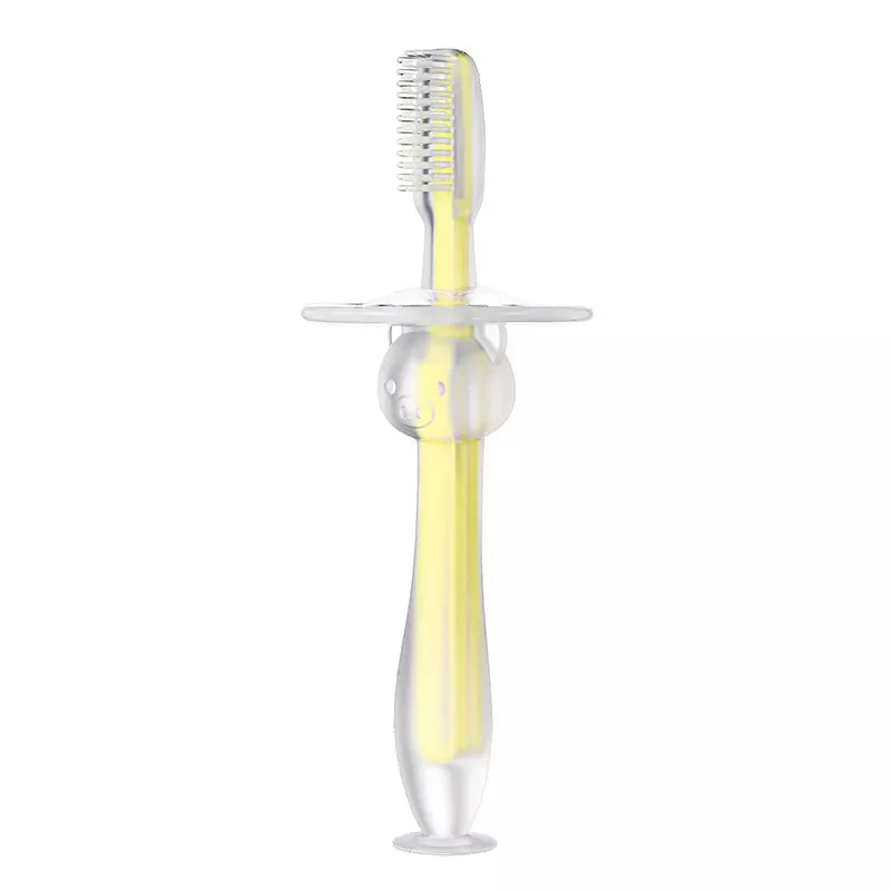 Kids Silicone Toothbrush Yellow - Sunshine