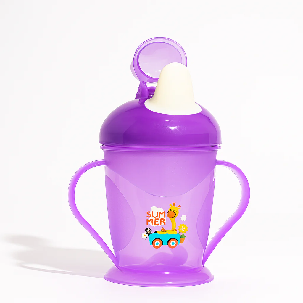 Kids Sipper Cup Purple - Sunshine