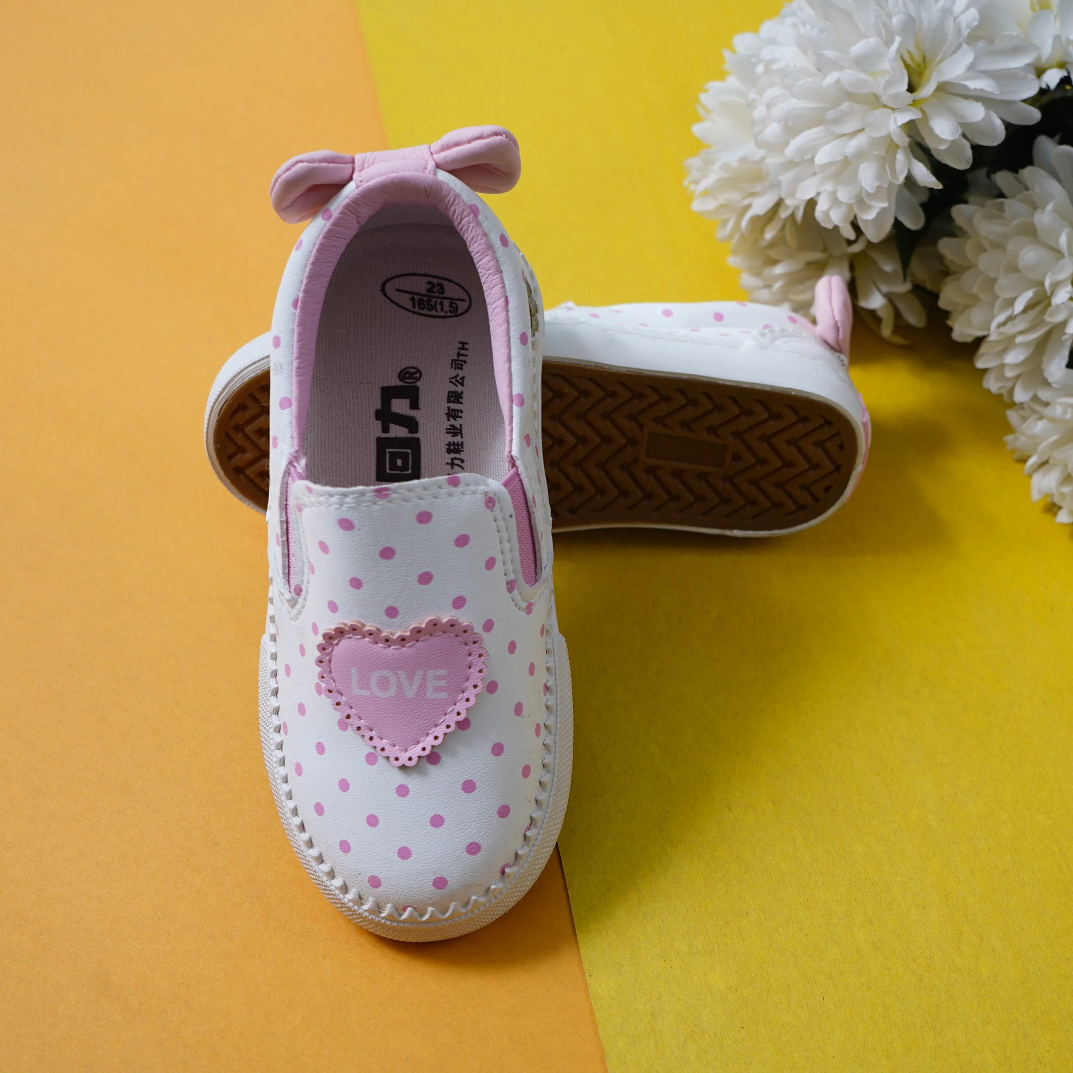 Kids Sneakers Love Pink - Sunshine - Image 2