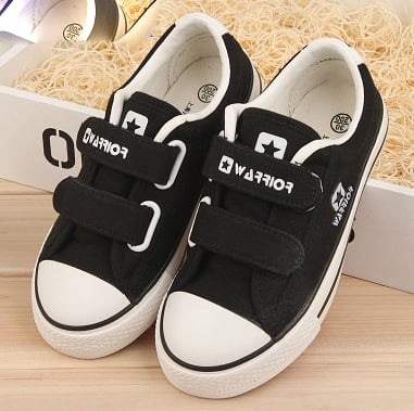 Kids Sneakers Warrior White & Black - Sunshine - Image 2