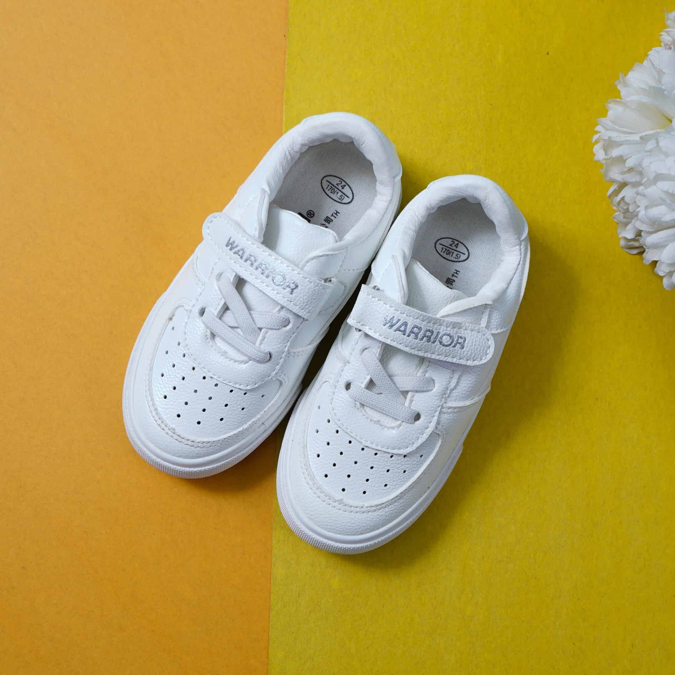 Kids Sneakers Warrior White - Sunshine