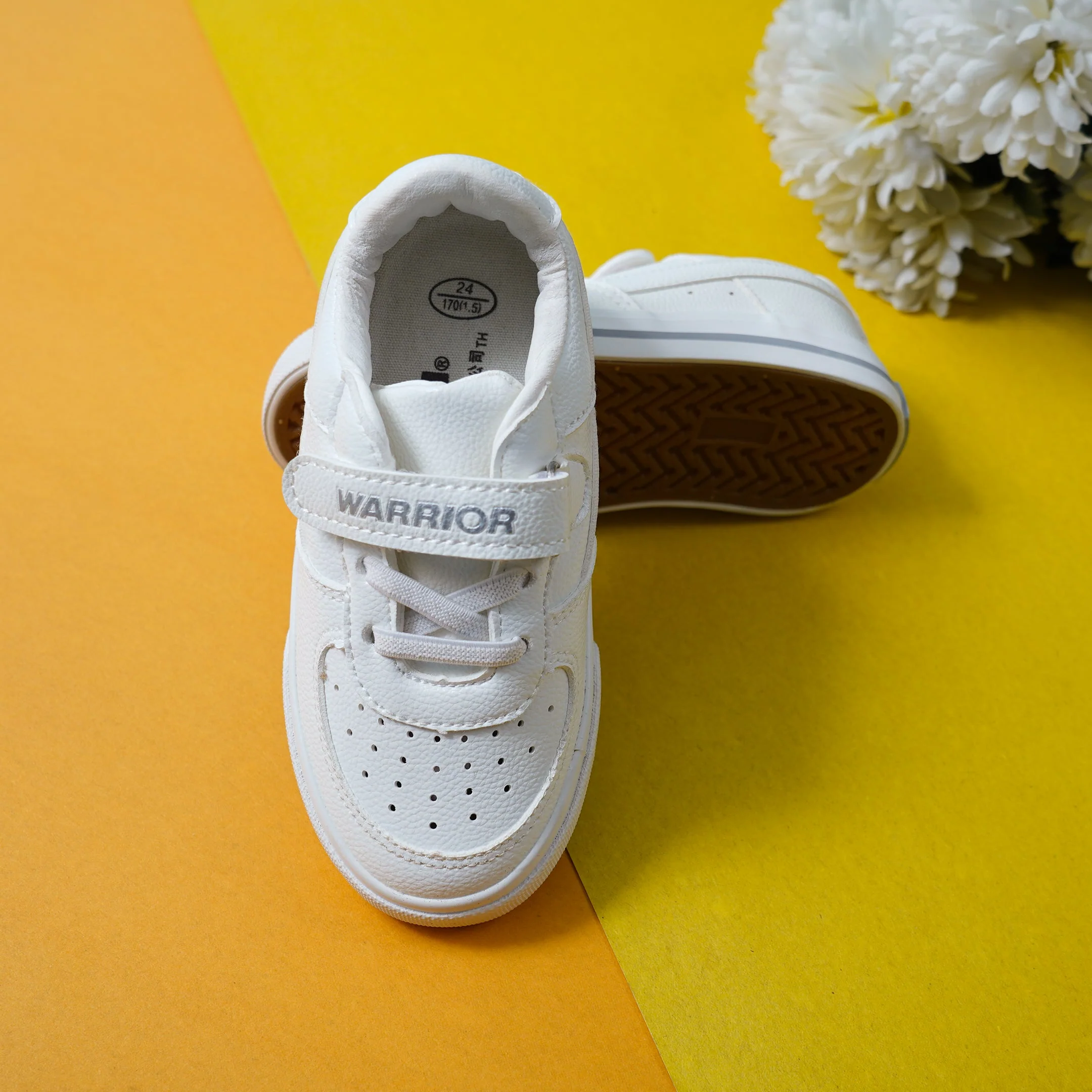 Kids Sneakers Warrior White - Sunshine - Image 2