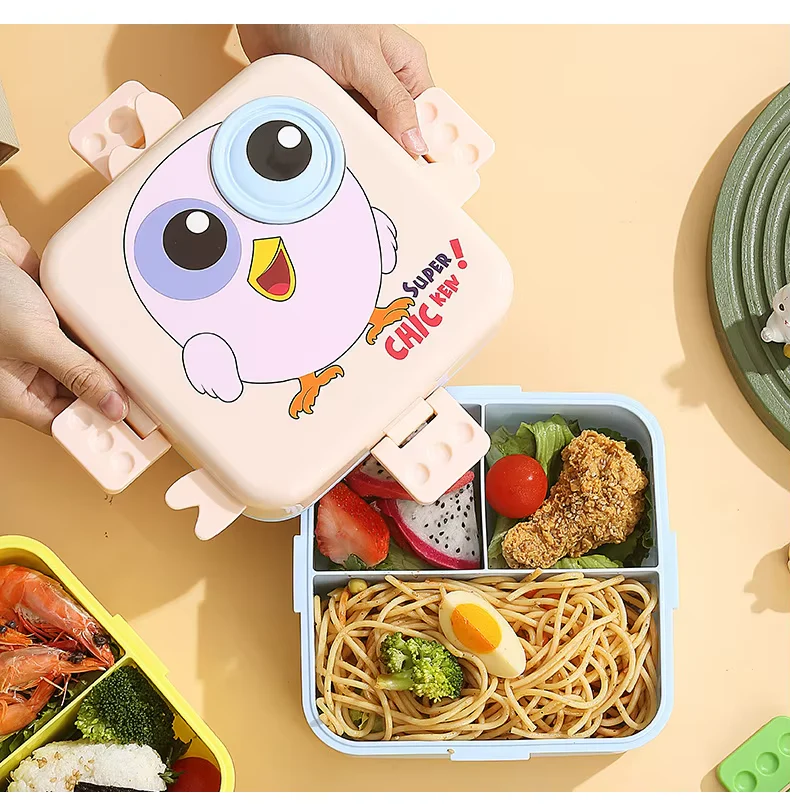 Kids Steel Lunch Box Owl Purple - Topse - Image 2