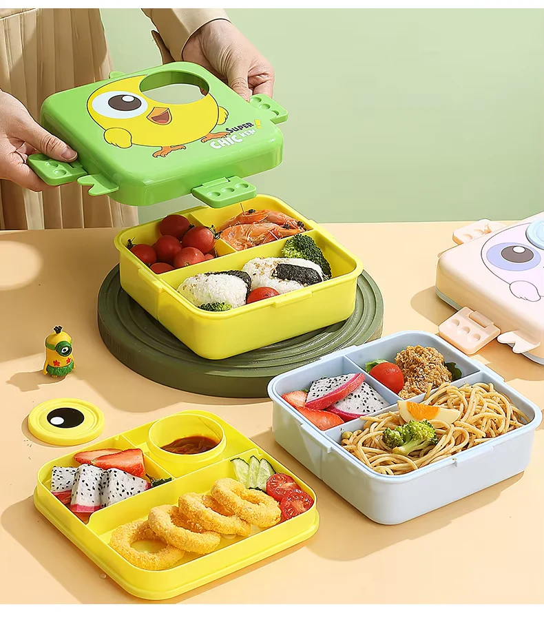 Kids Steel Lunch Box Owl Purple - Topse - Image 7