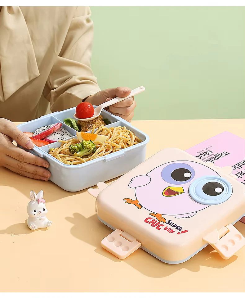 Kids Steel Lunch Box Owl Purple - Topse - Image 9