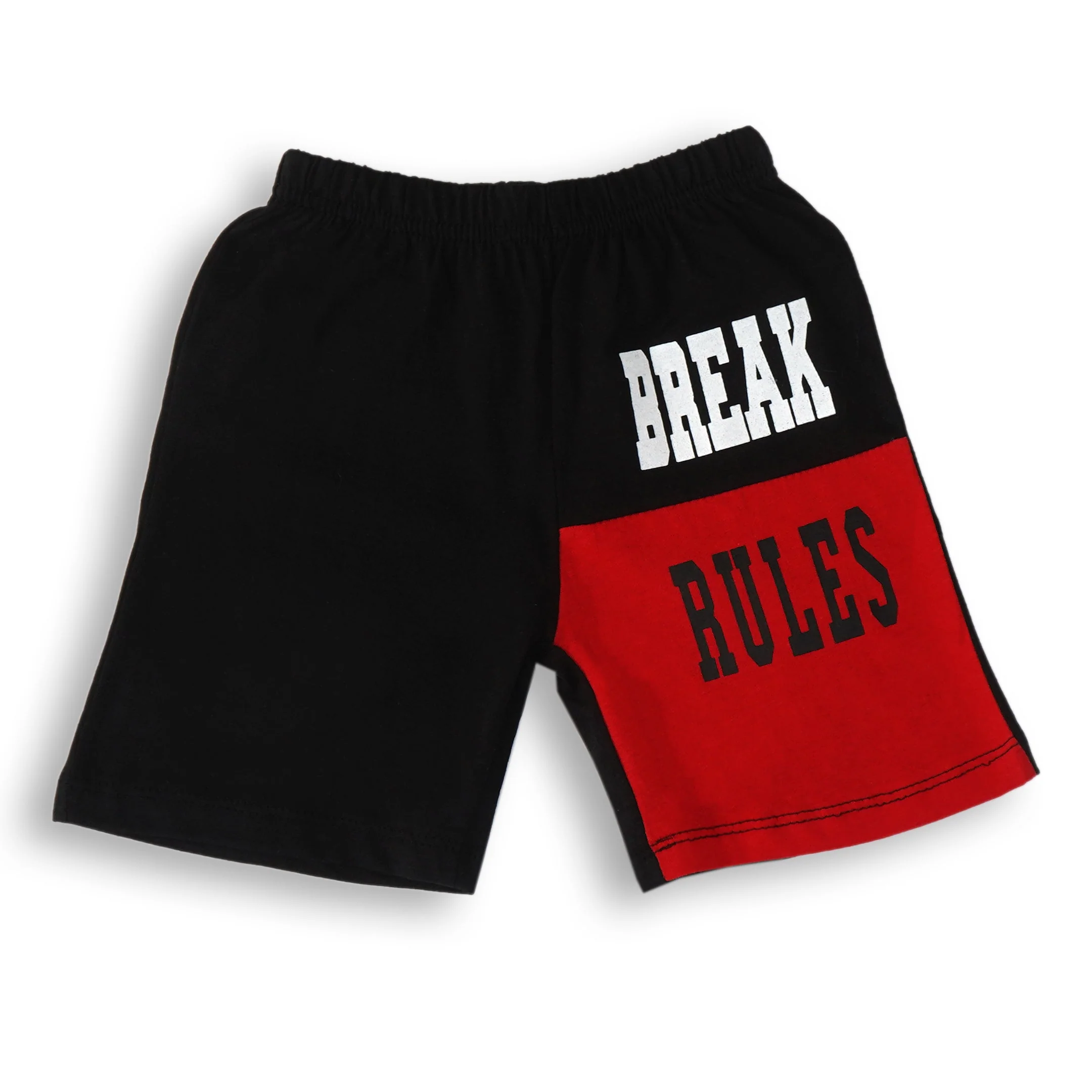 Kids T-Shirt & Short Set Break Rules - Sunshine - Image 7