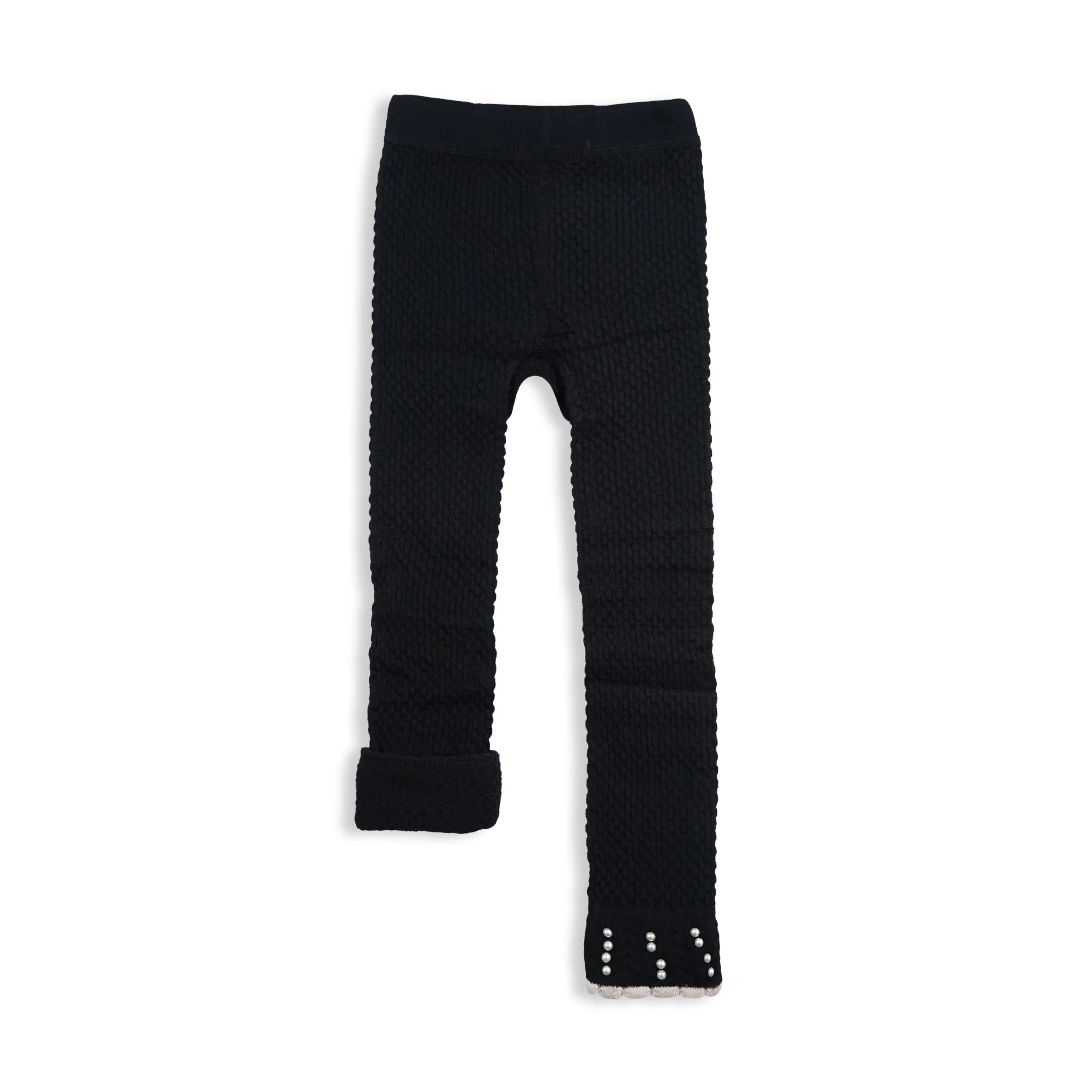 Kids Tights Black Pearls - Sunshine - Image 2