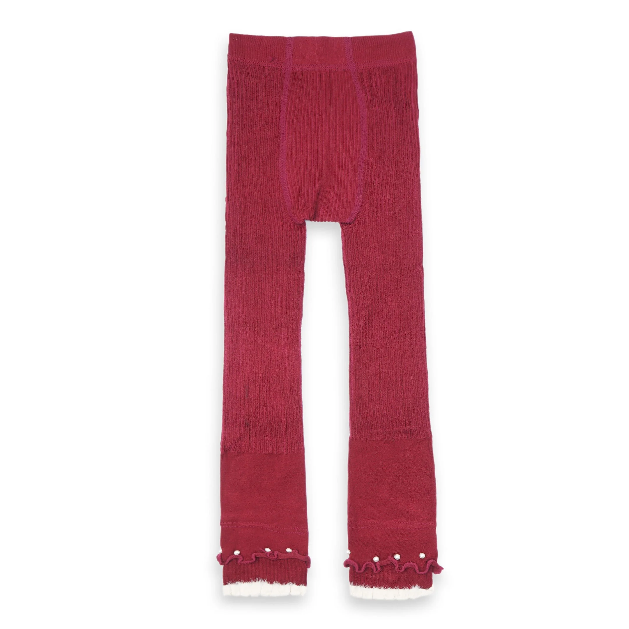 Kids Tights Maroon - Sunshine - Image 3