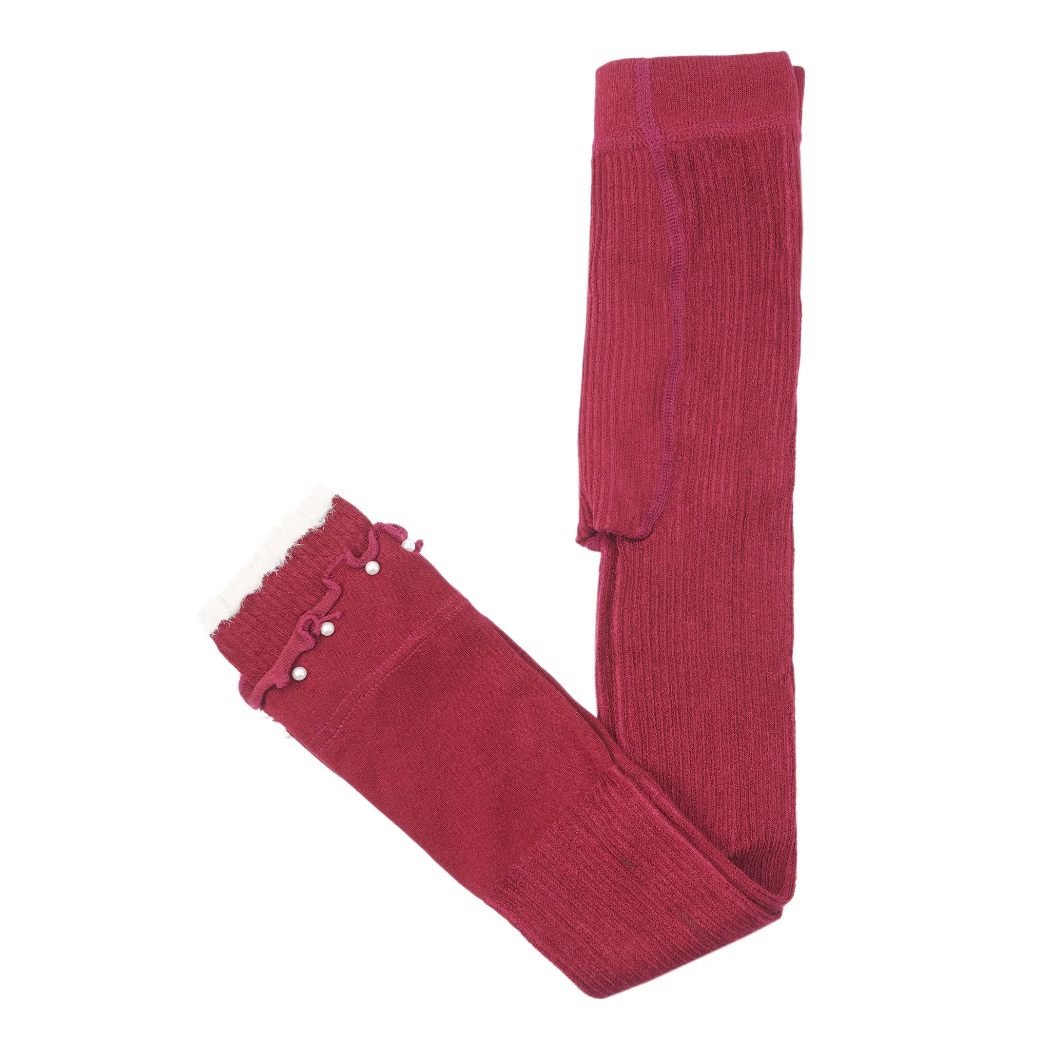 Kids Tights Maroon - Sunshine - Image 5