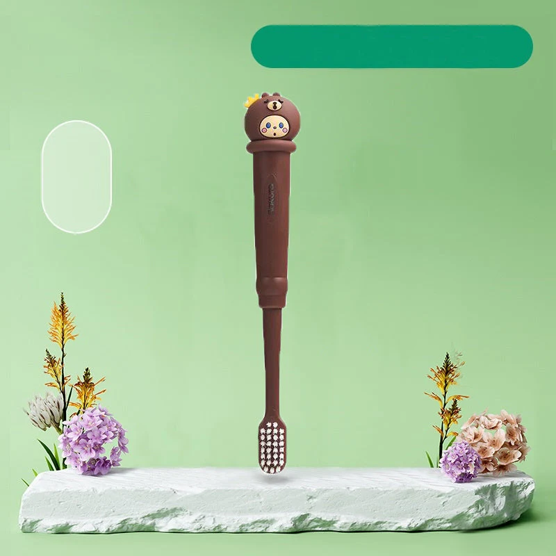 Kids Toothbrush Bear Brown - Sunshine