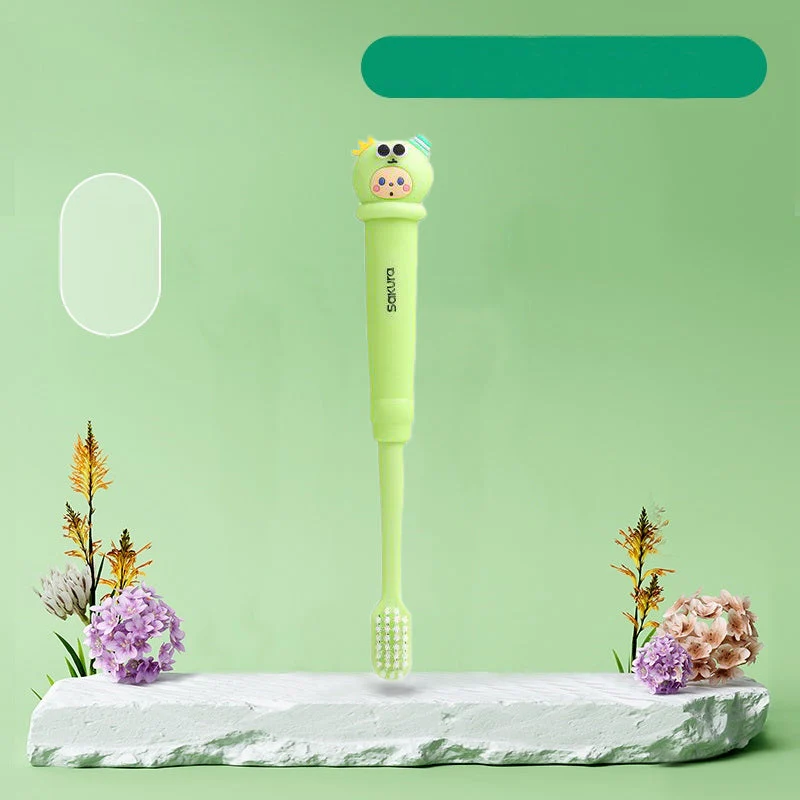 Kids Toothbrush Bear Green - Sunshine
