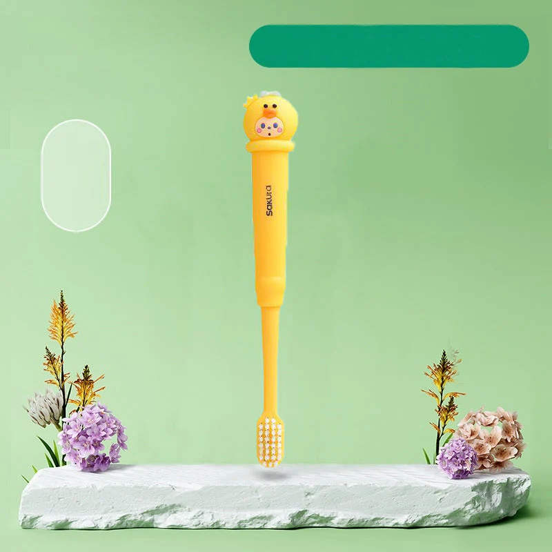 Kids Toothbrush Bear Yellow - Sunshine