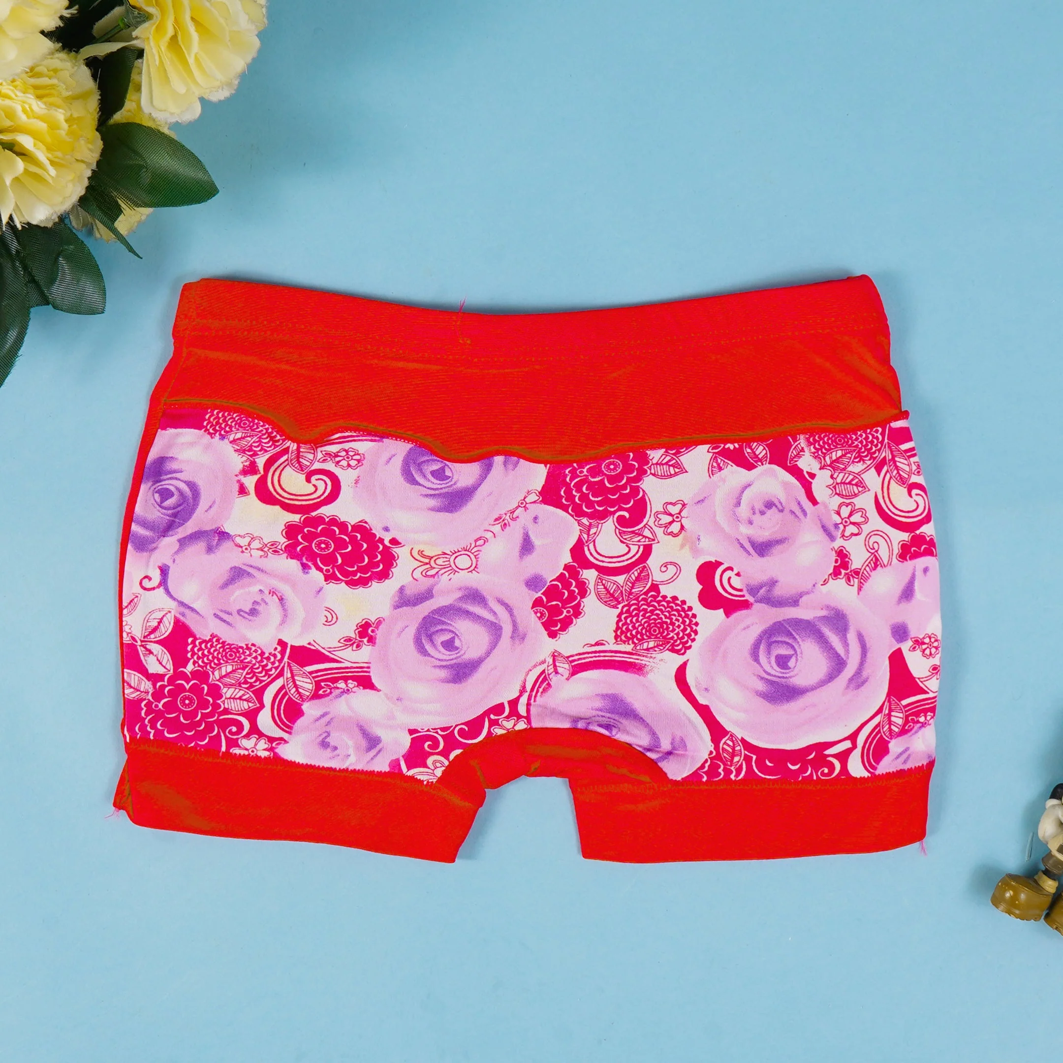 Kids Underwear Flowers Red - Sunshine