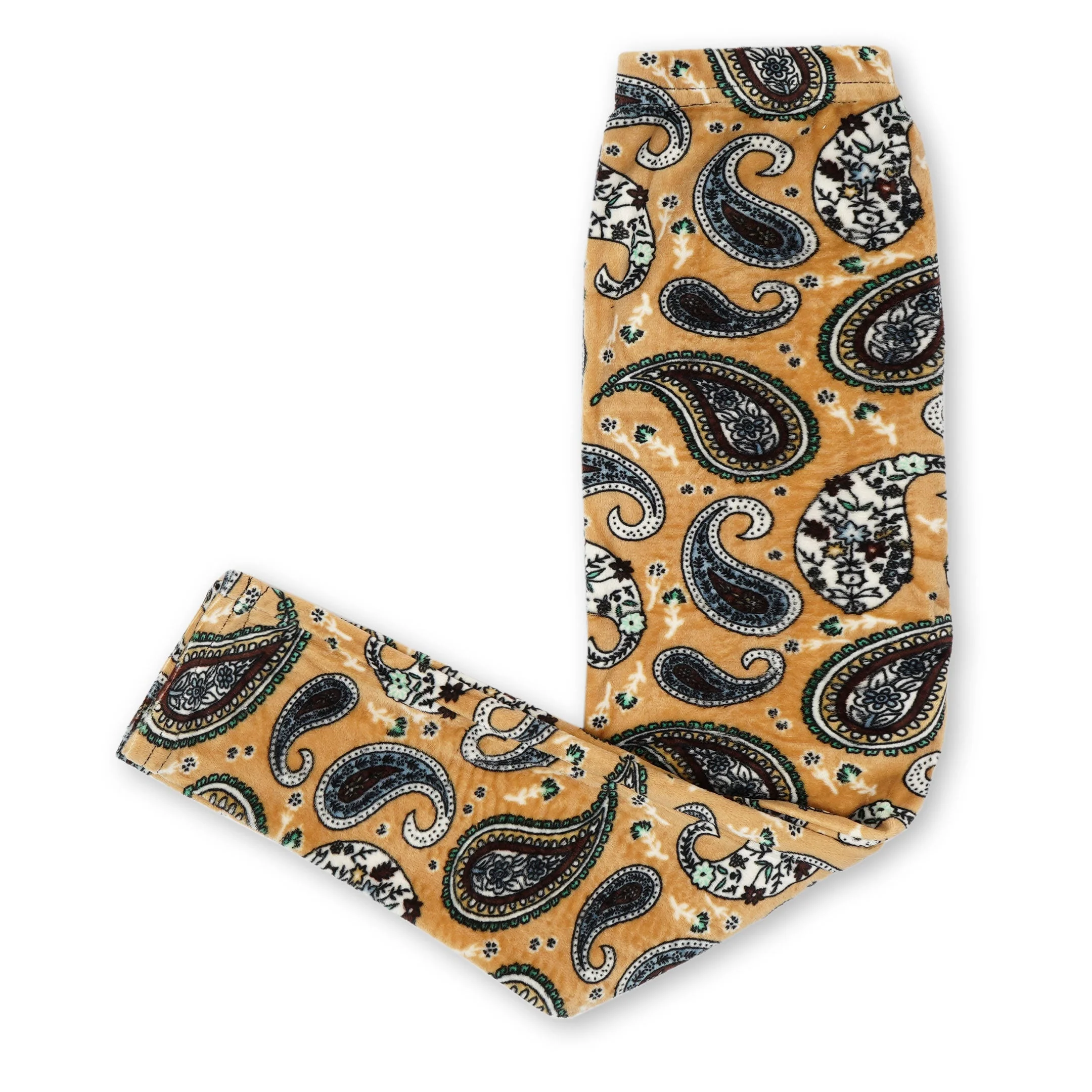 Kids Velvet Tights Embroidered Brown - Sunshine - Image 6